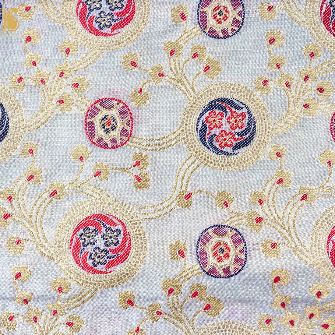 Banarasi Semi Silk Fabric