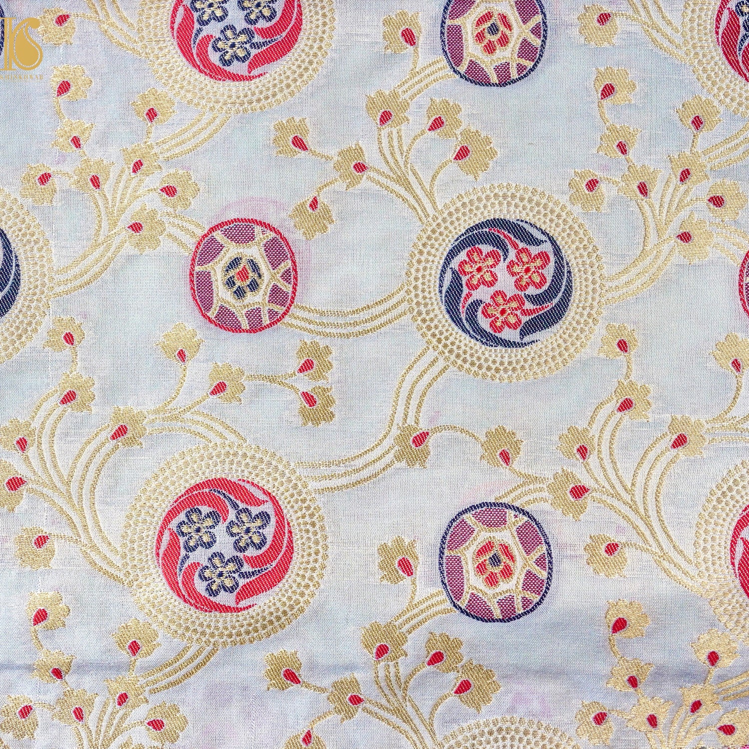 Banarasi Semi Silk Fabric