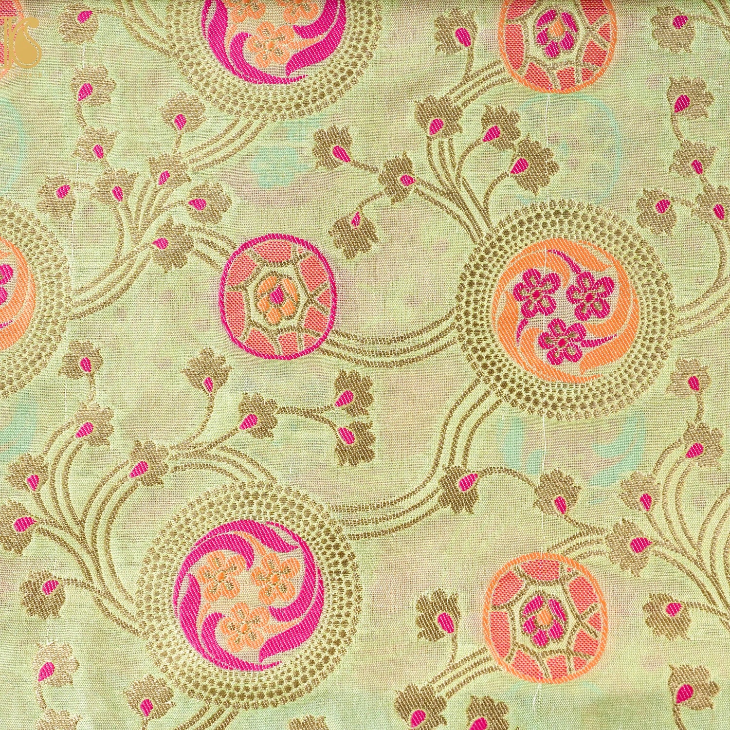 Banarasi Semi Silk Fabric