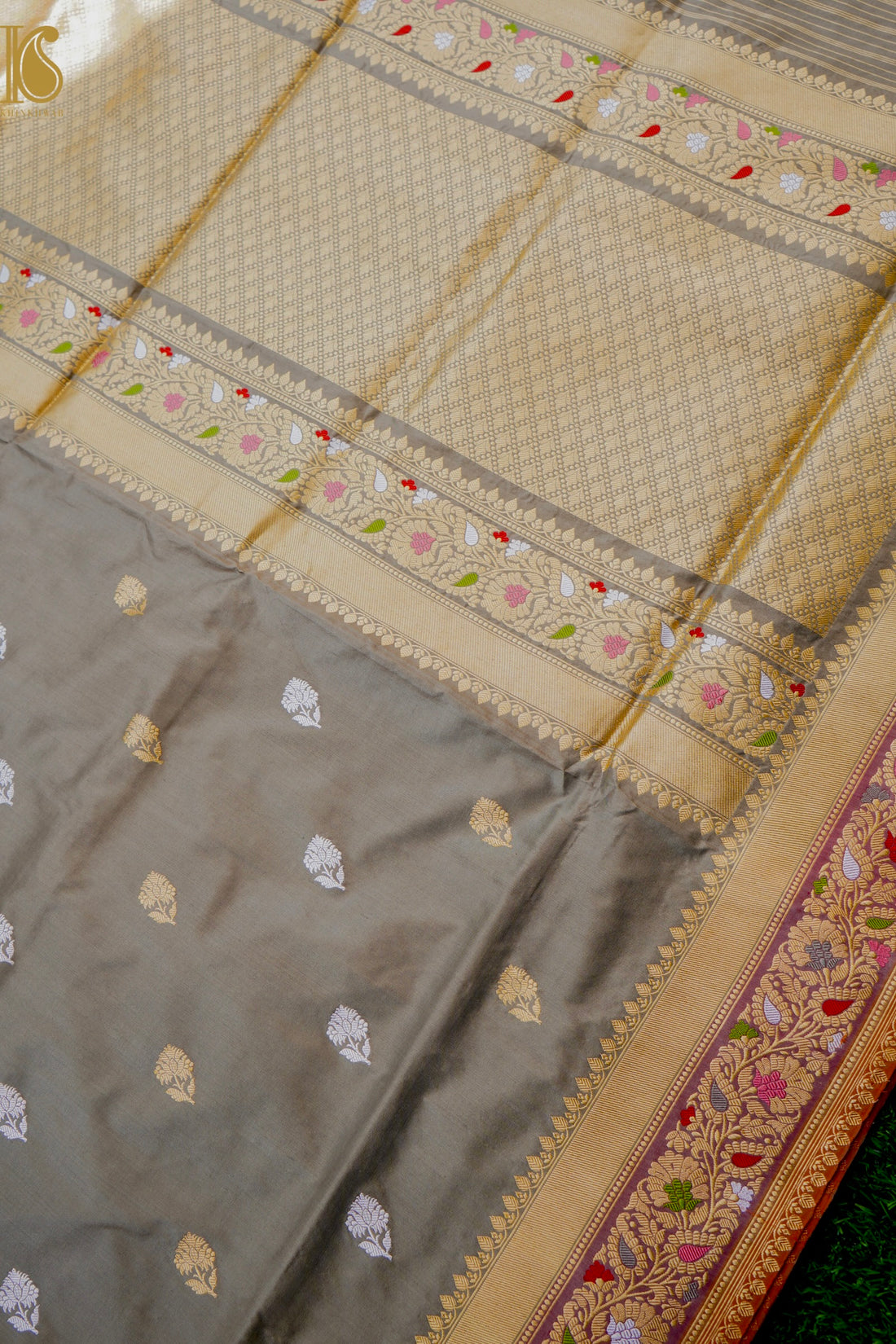 Banarasi Handloom Pure Katan Silk Kadwa Saree