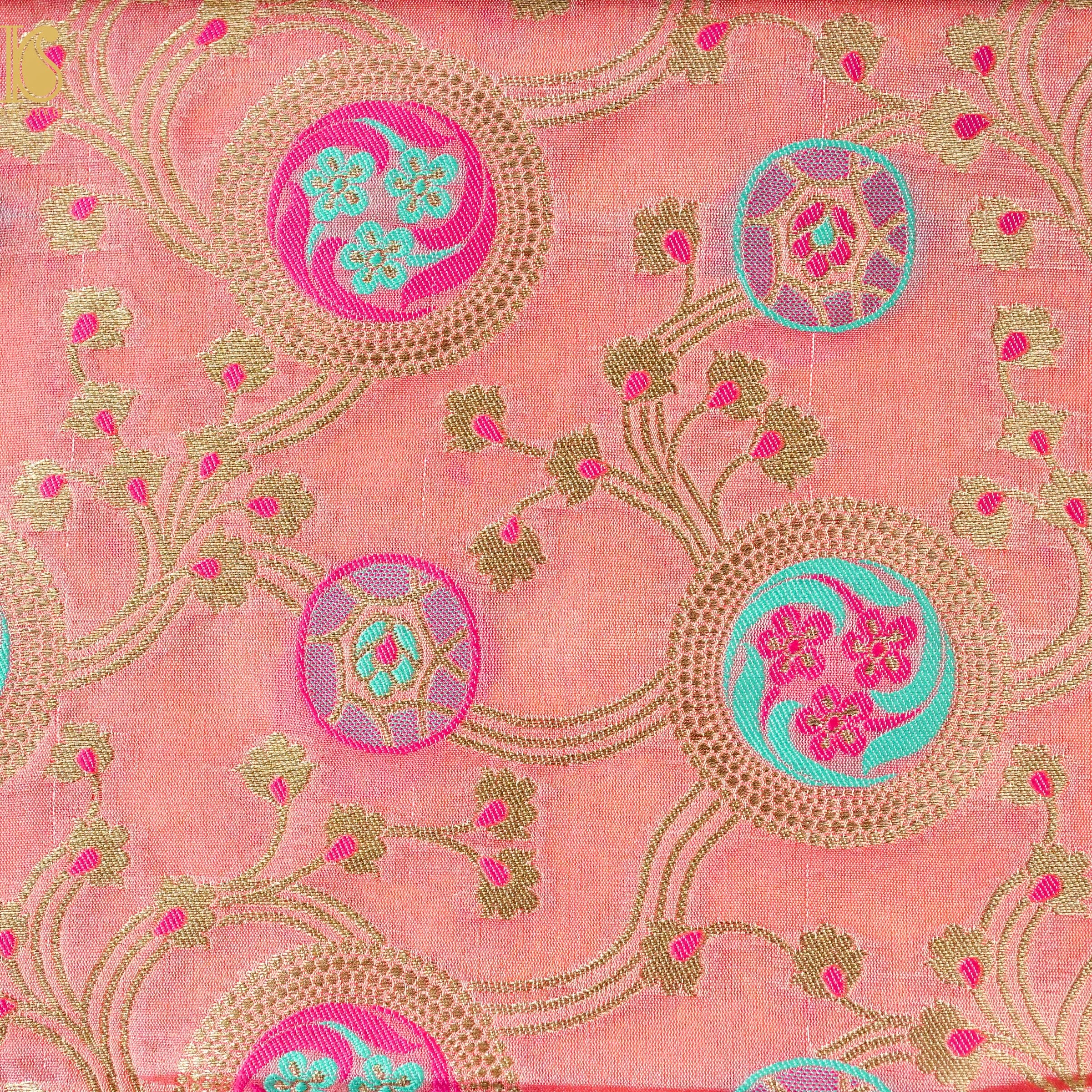 Banarasi Semi Silk Fabric