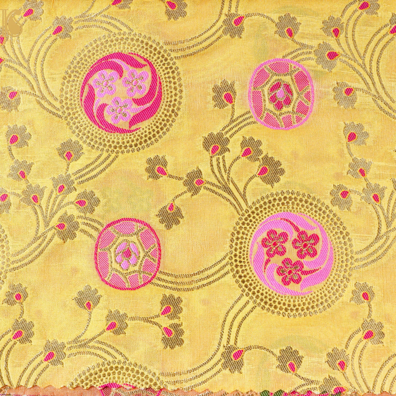Banarasi Semi Silk Fabric