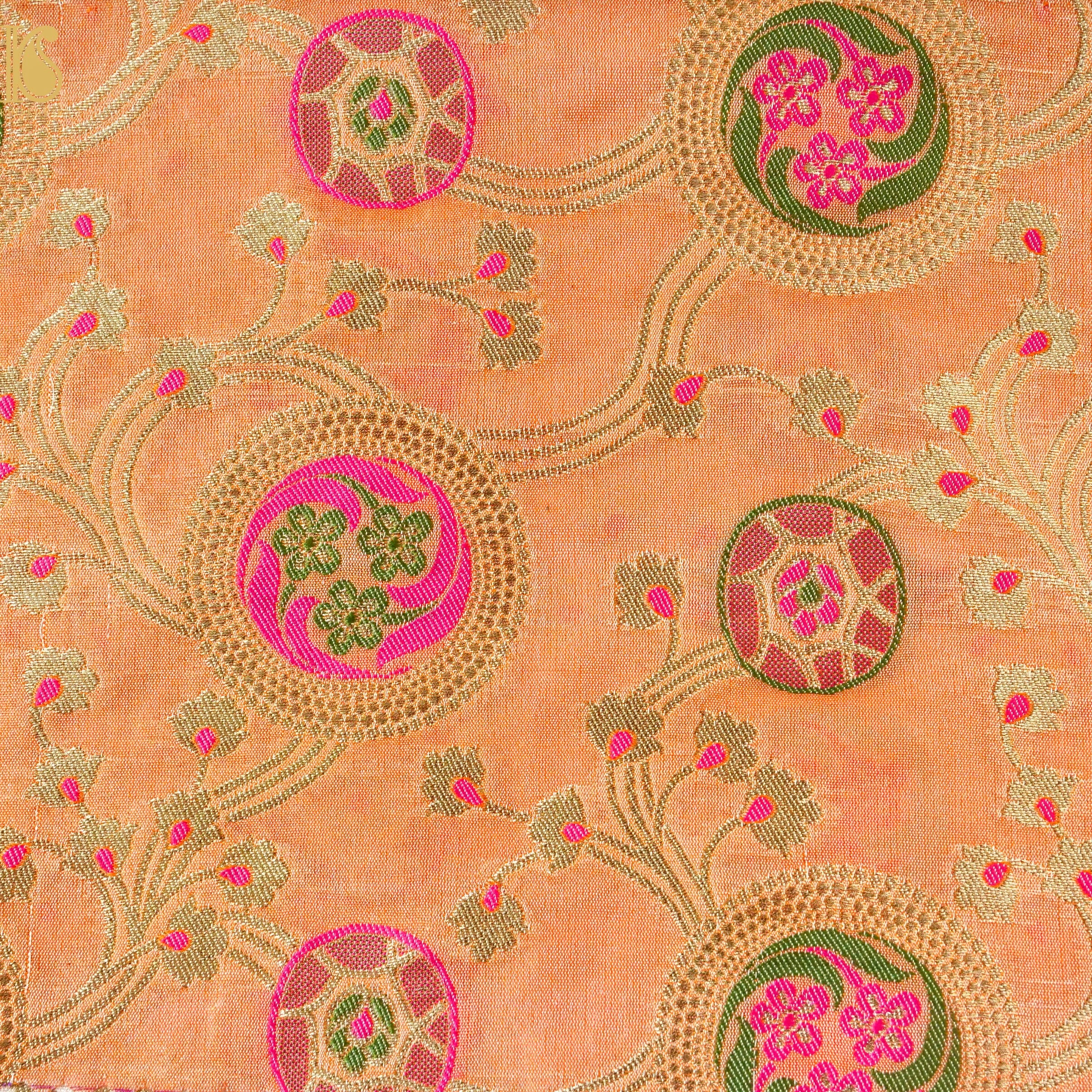 Banarasi Semi Silk Fabric
