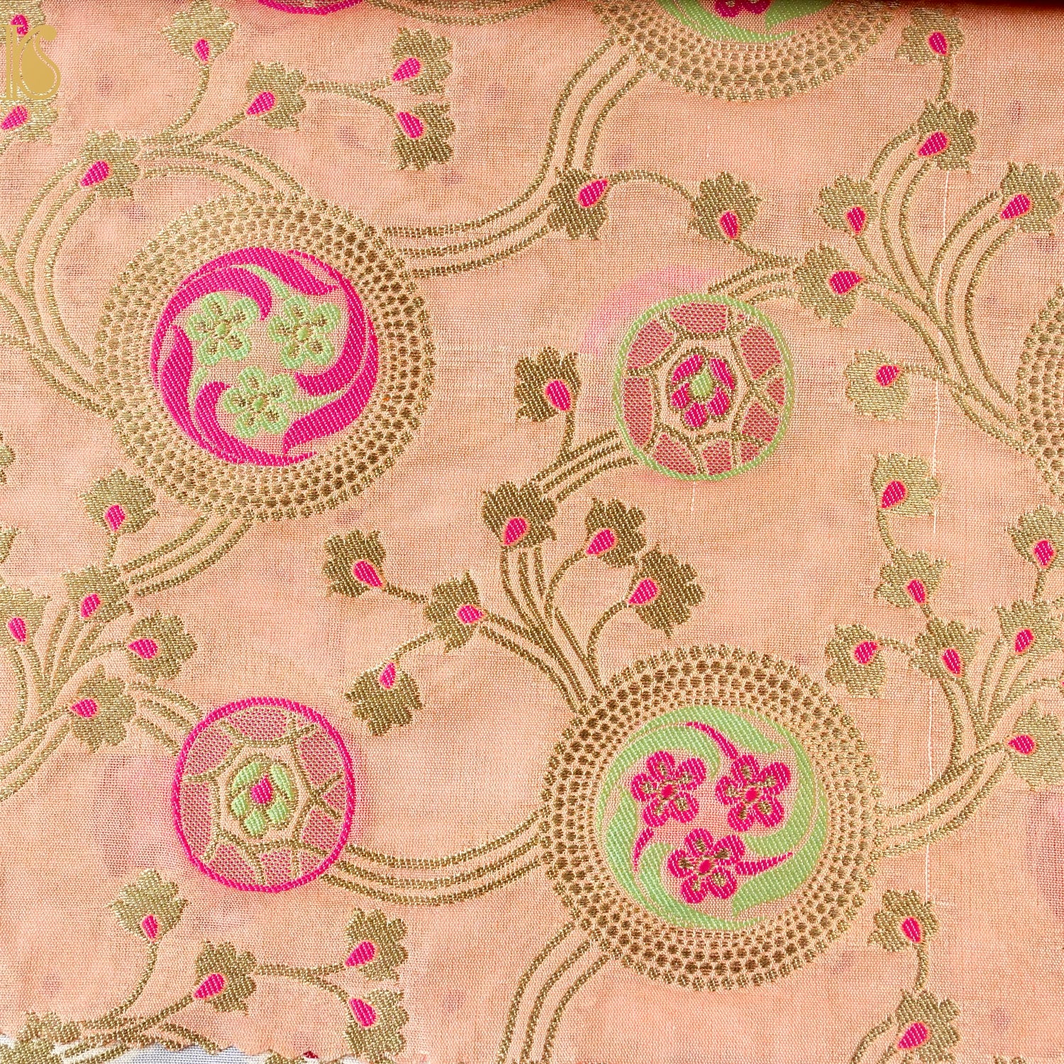 Banarasi Semi Silk Fabric