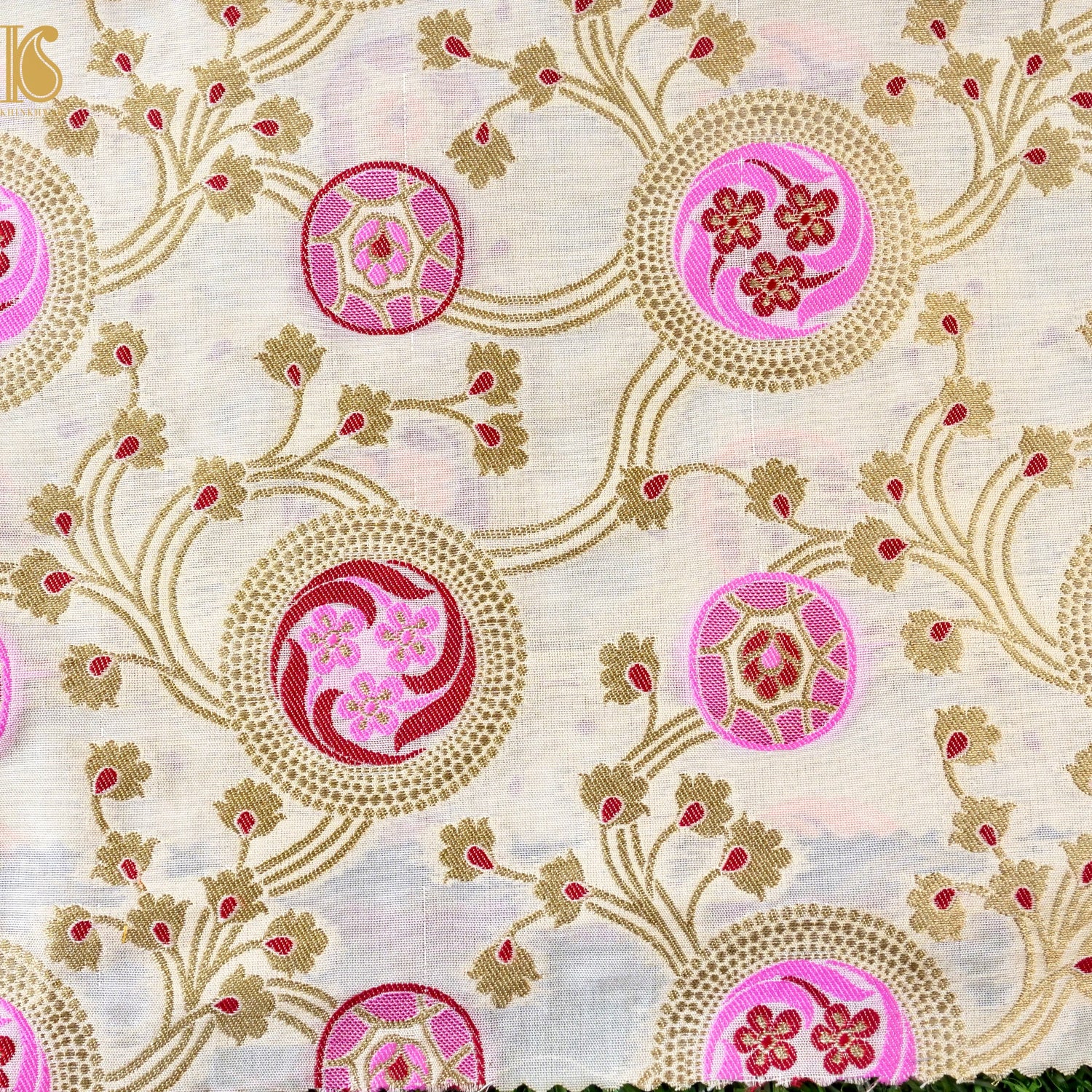 Banarasi Semi Silk Fabric