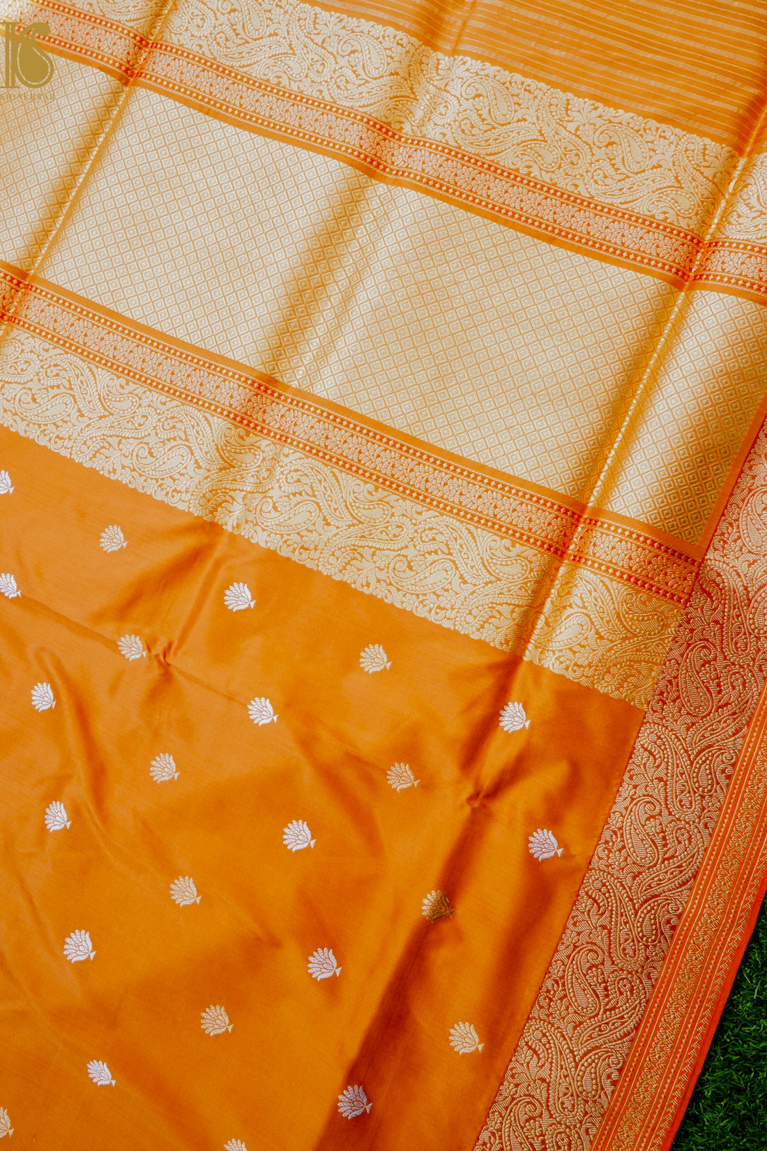 Banarasi Handloom Pure Katan Silk Kadwa Saree