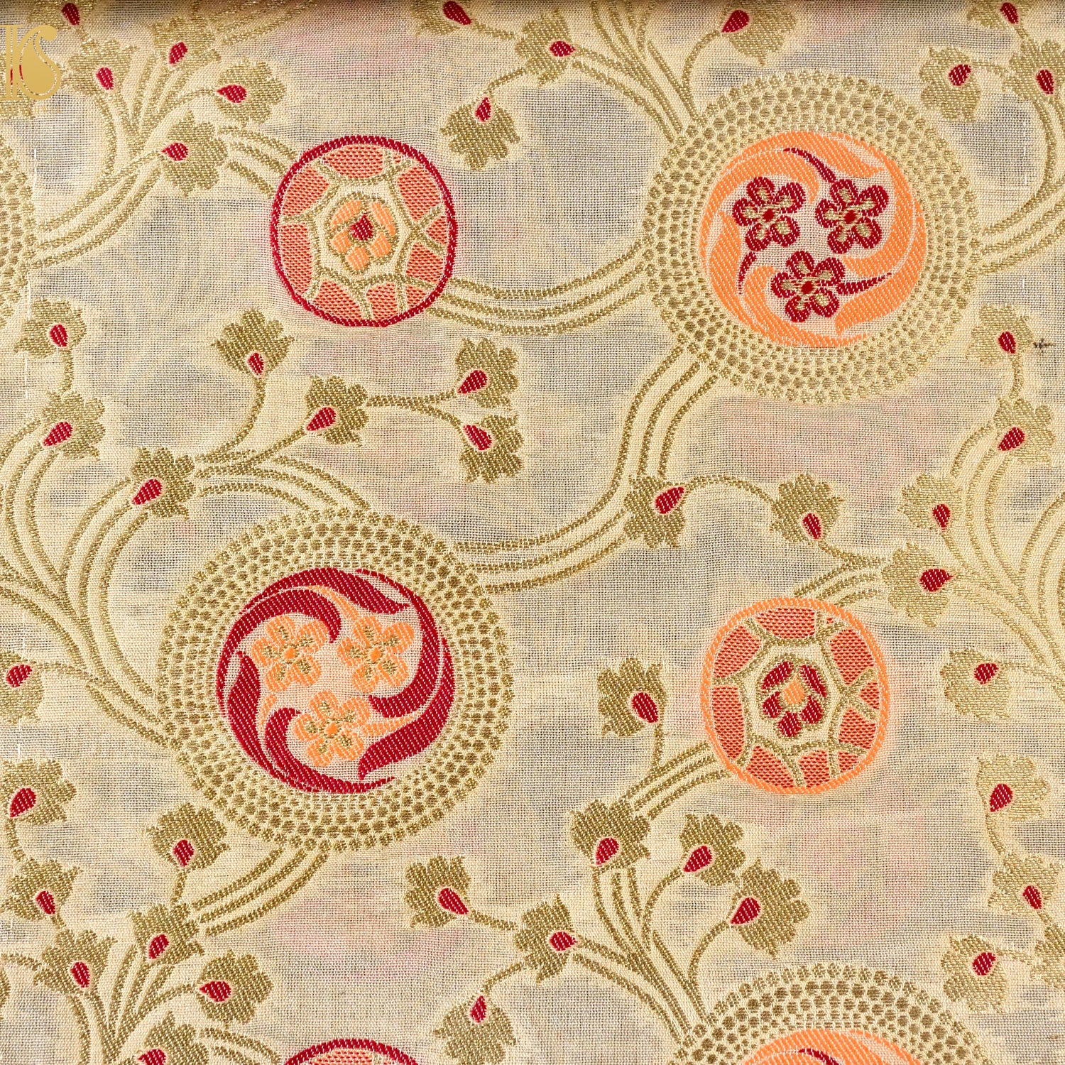 Banarasi Semi Silk Fabric