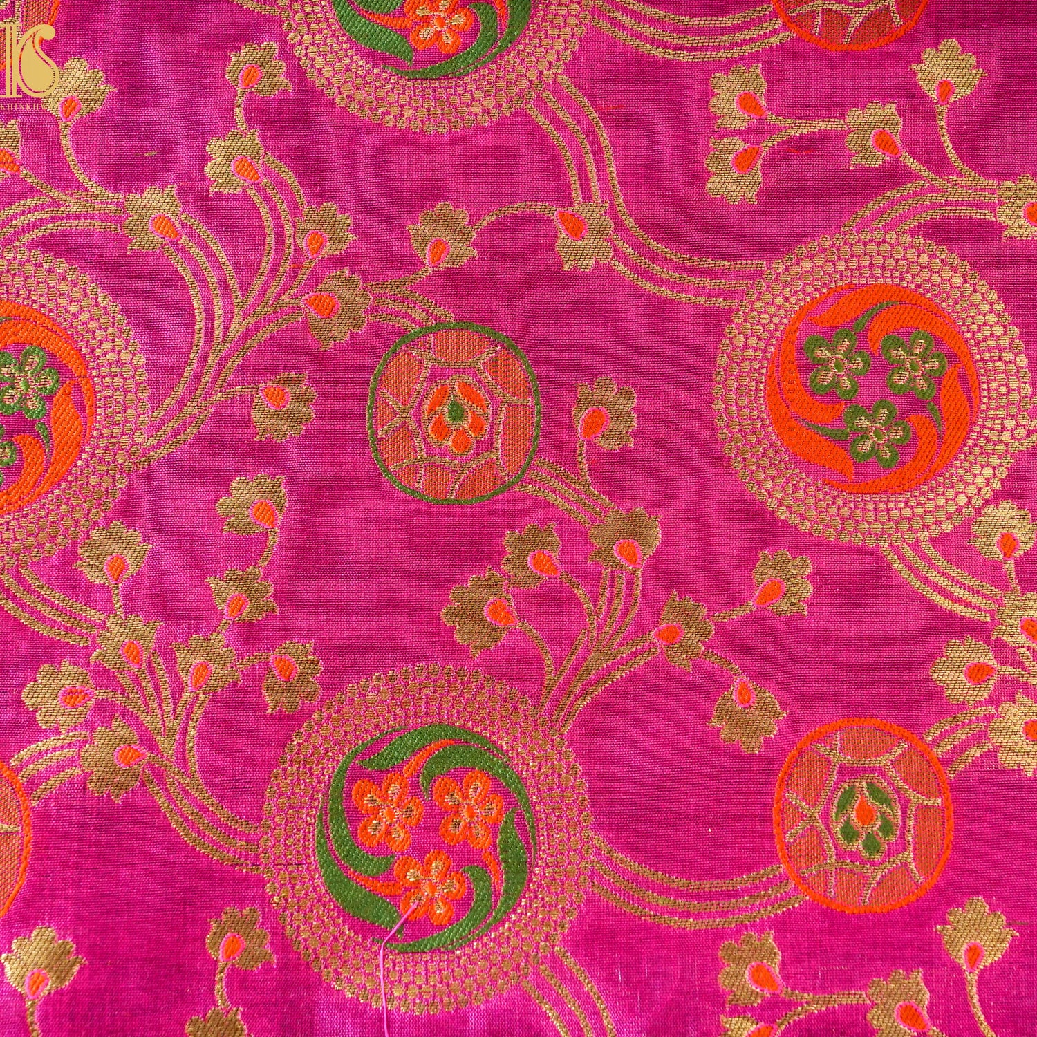 Banarasi Semi Silk Fabric