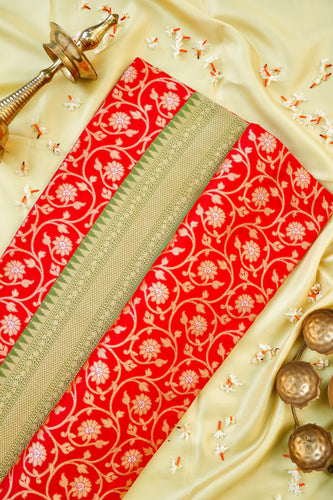 Handloom Banarasi Pure Katan Silk Saree