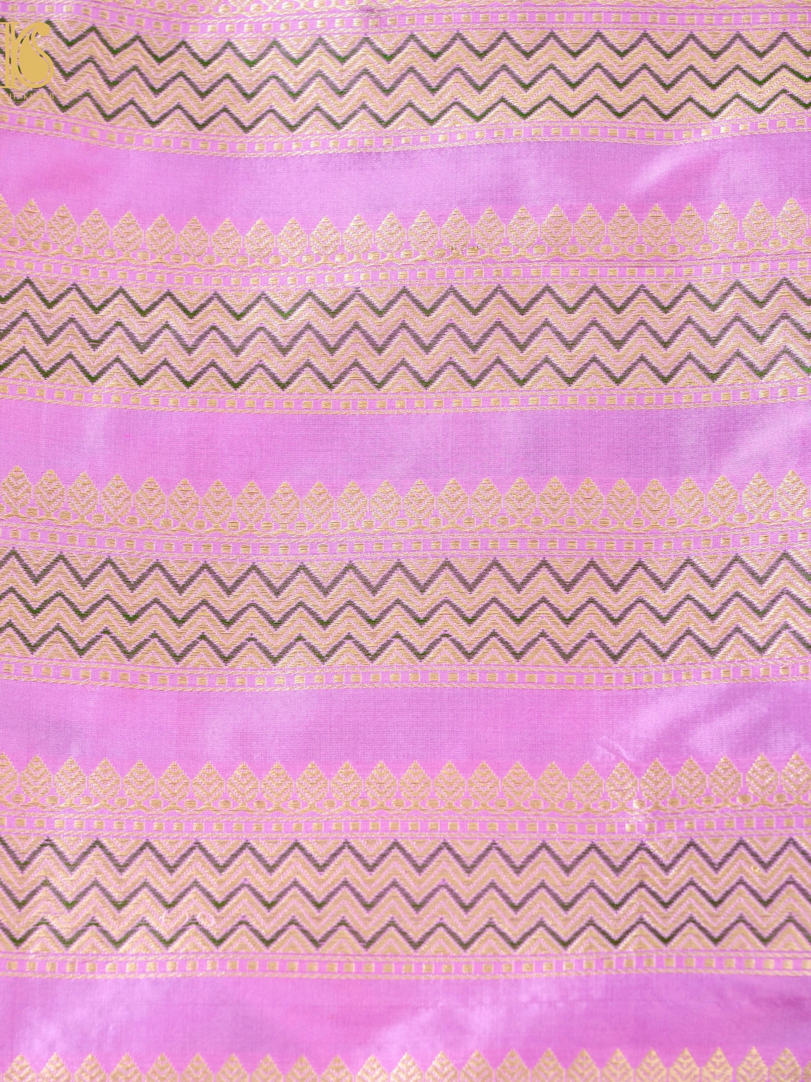 Handloom Banarasi Katan Silk Kalidar Rangtaal Lehenga