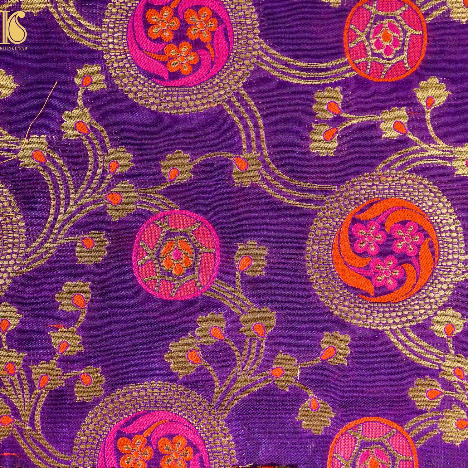 Banarasi Semi Silk Fabric