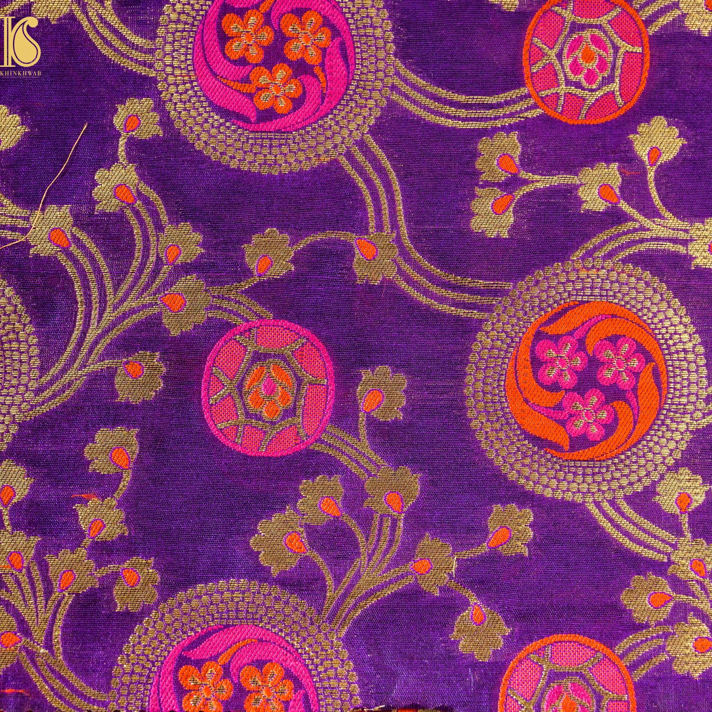 Banarasi Semi Silk Fabric