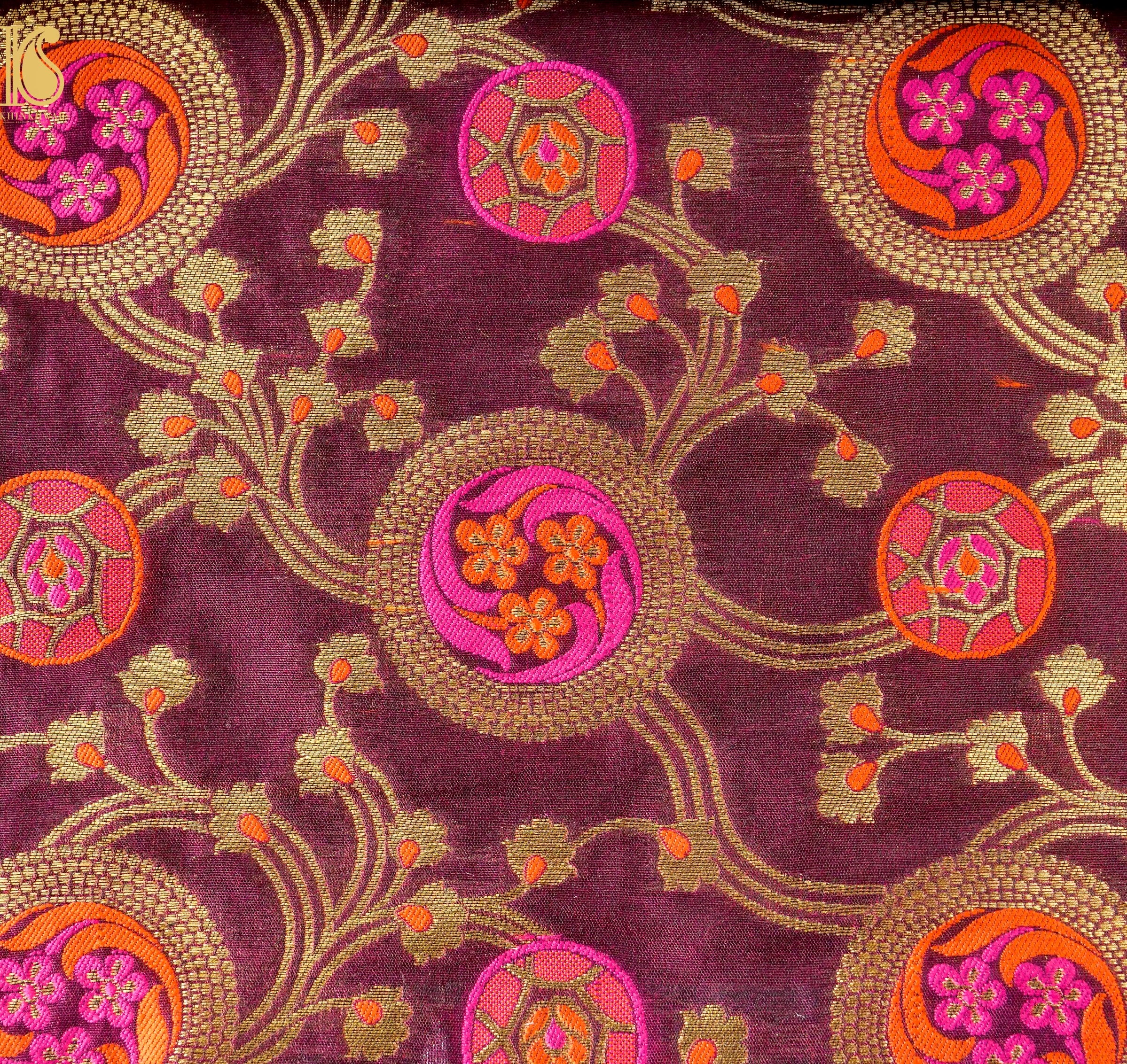 Banarasi Semi Silk Fabric