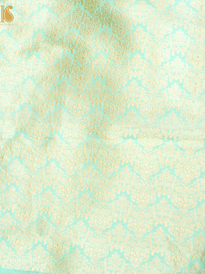 Handloom Banarasi Katan Silk Kalidar Rangtaal Lehenga