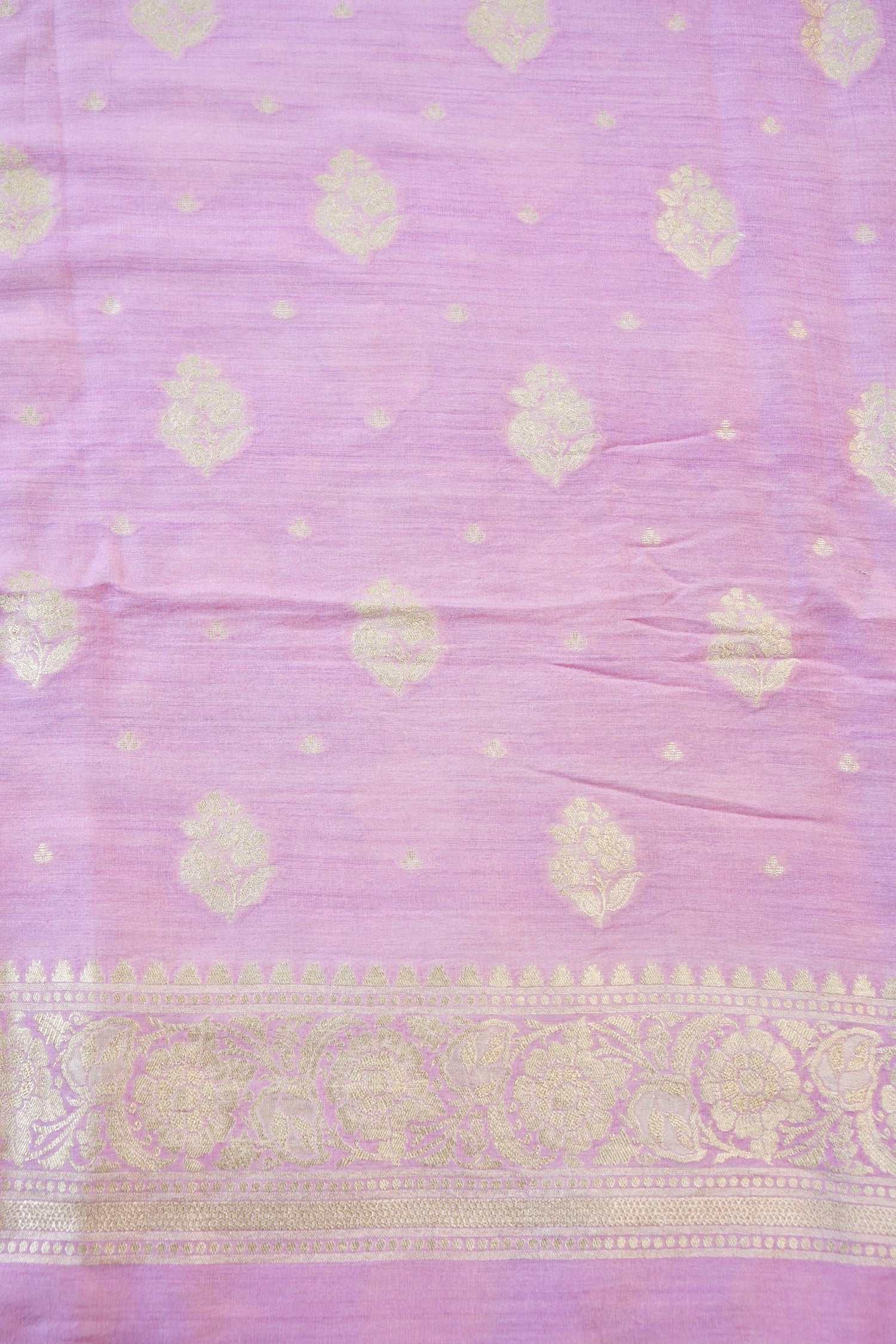 Moonga Silk Handloom Banarasi Suit Fabric