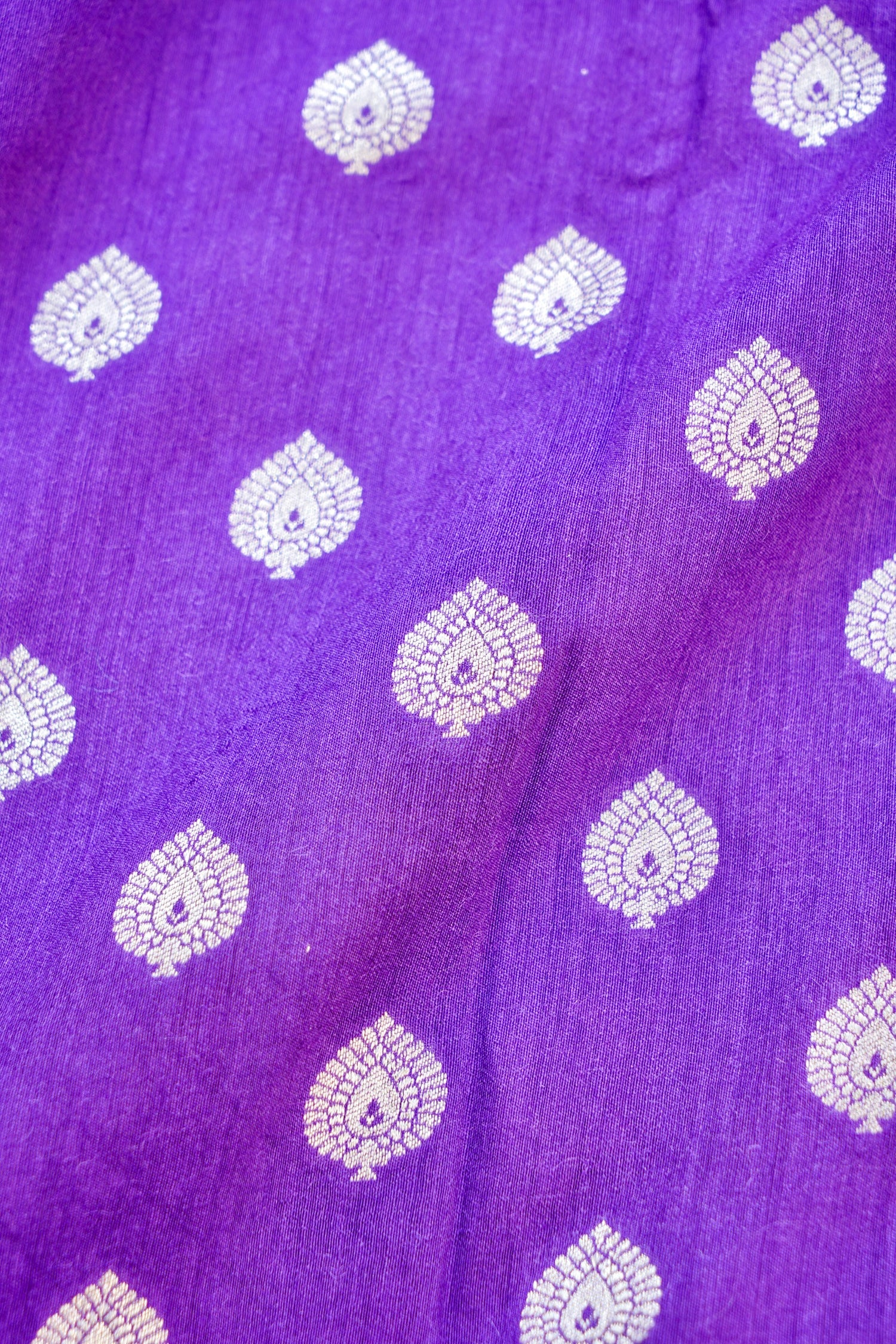 Moonga Silk Handloom Banarasi Suit Fabric