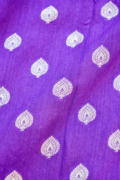 Moonga Silk Handloom Banarasi Suit Fabric