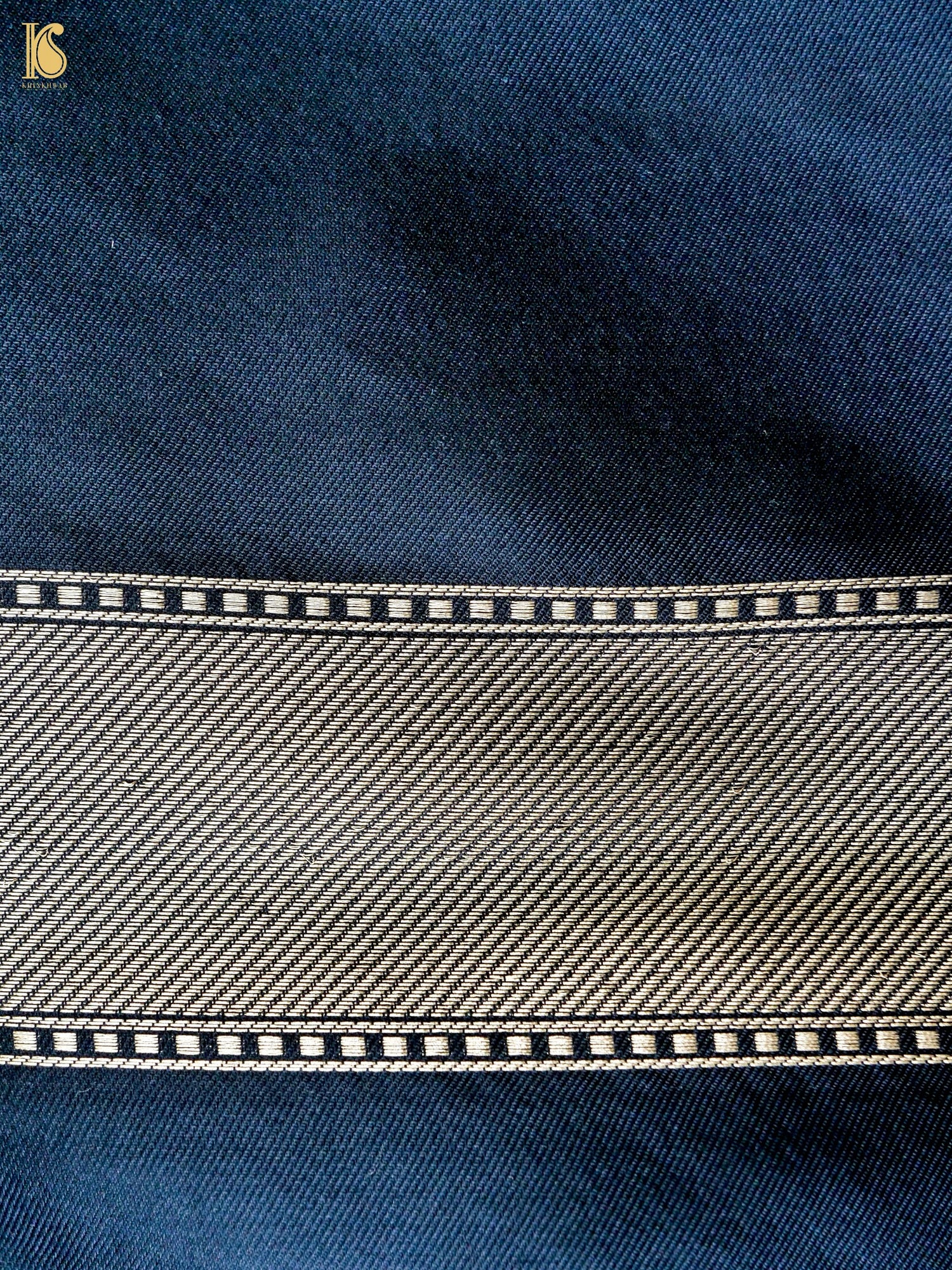 Handloom Katan Silk Banarasi Kadwa Ektara Saree