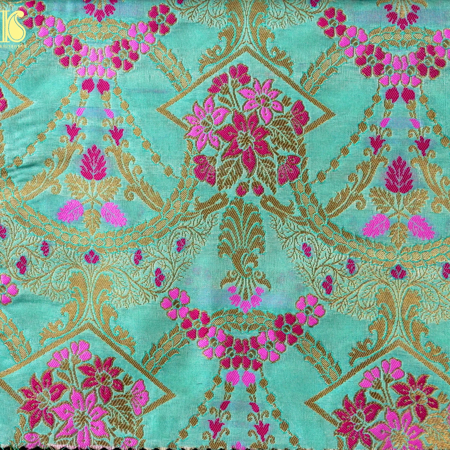 Banarasi Semi Silk Fabric