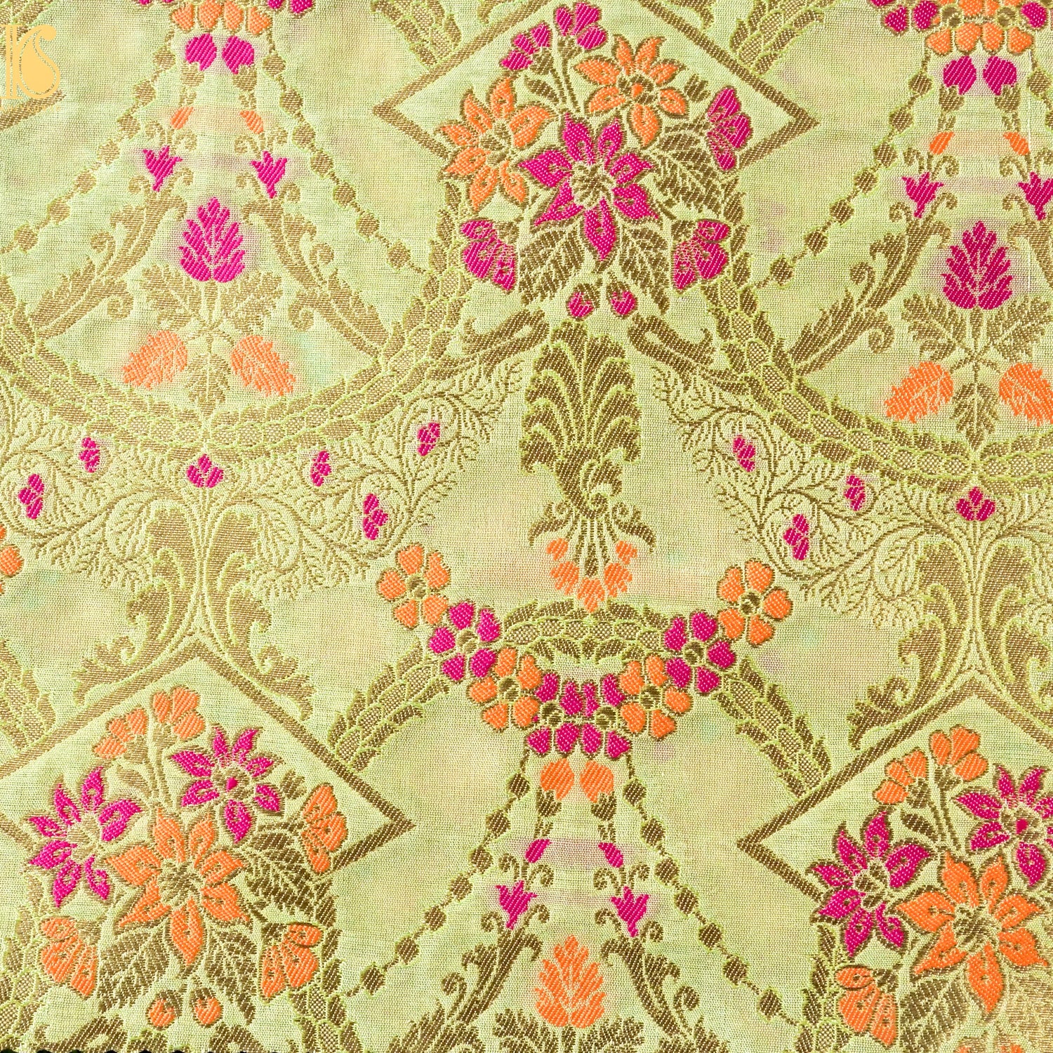 Banarasi Semi Silk Fabric