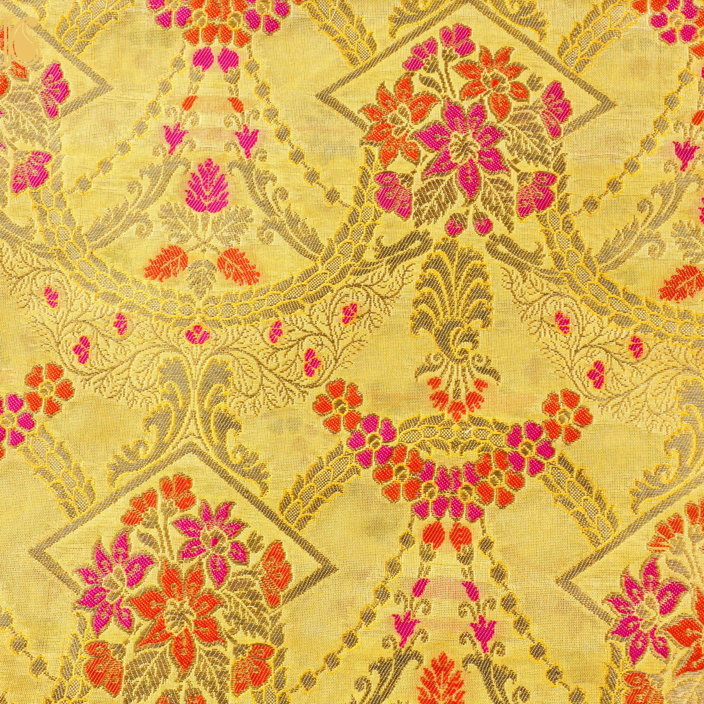 Banarasi Semi Silk Fabric