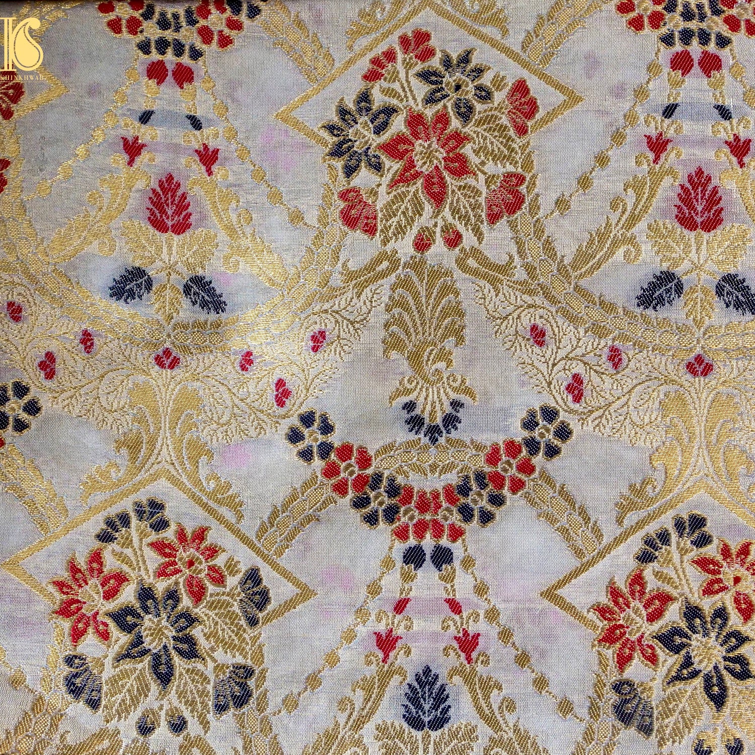 Banarasi Semi Silk Fabric