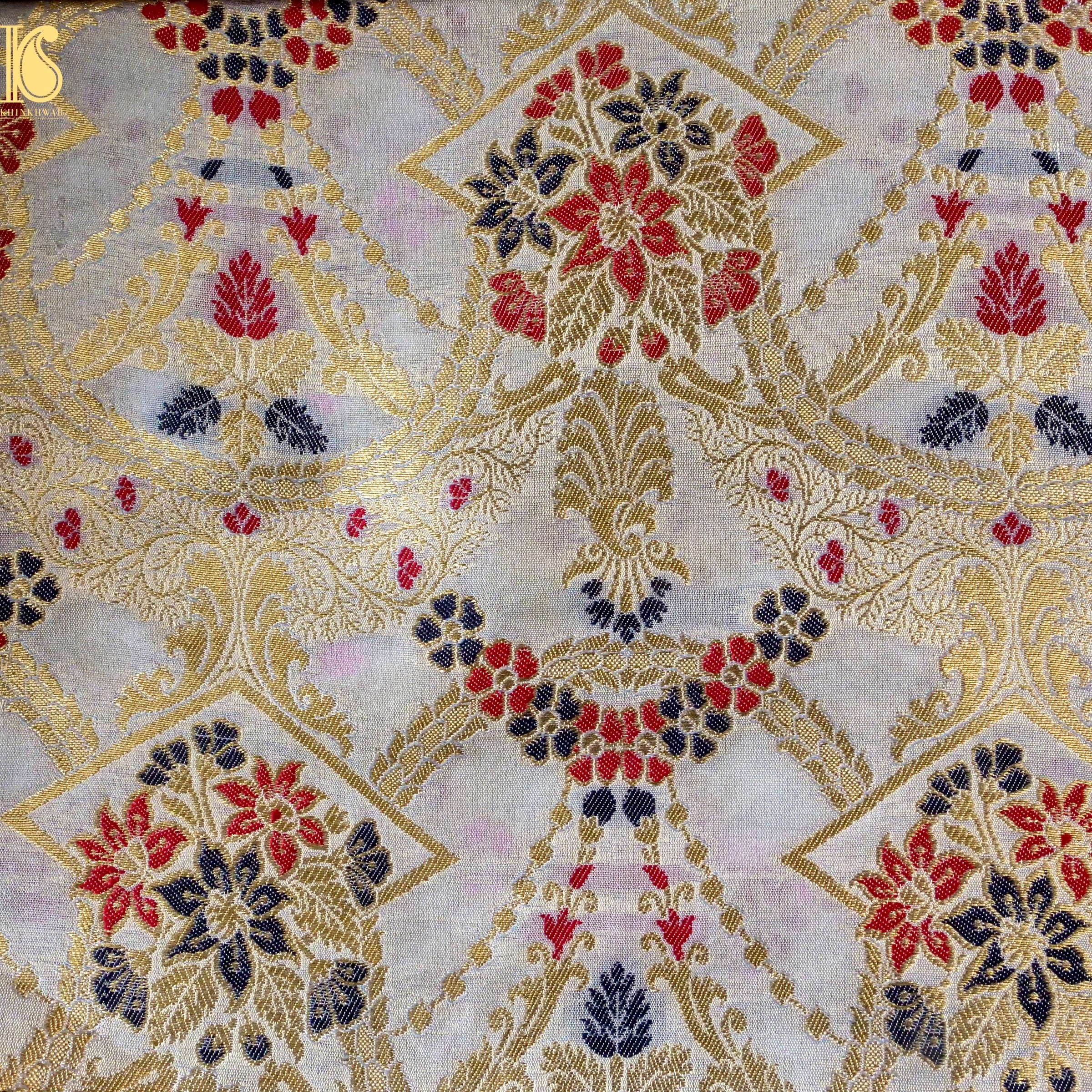 Banarasi Semi Silk Fabric