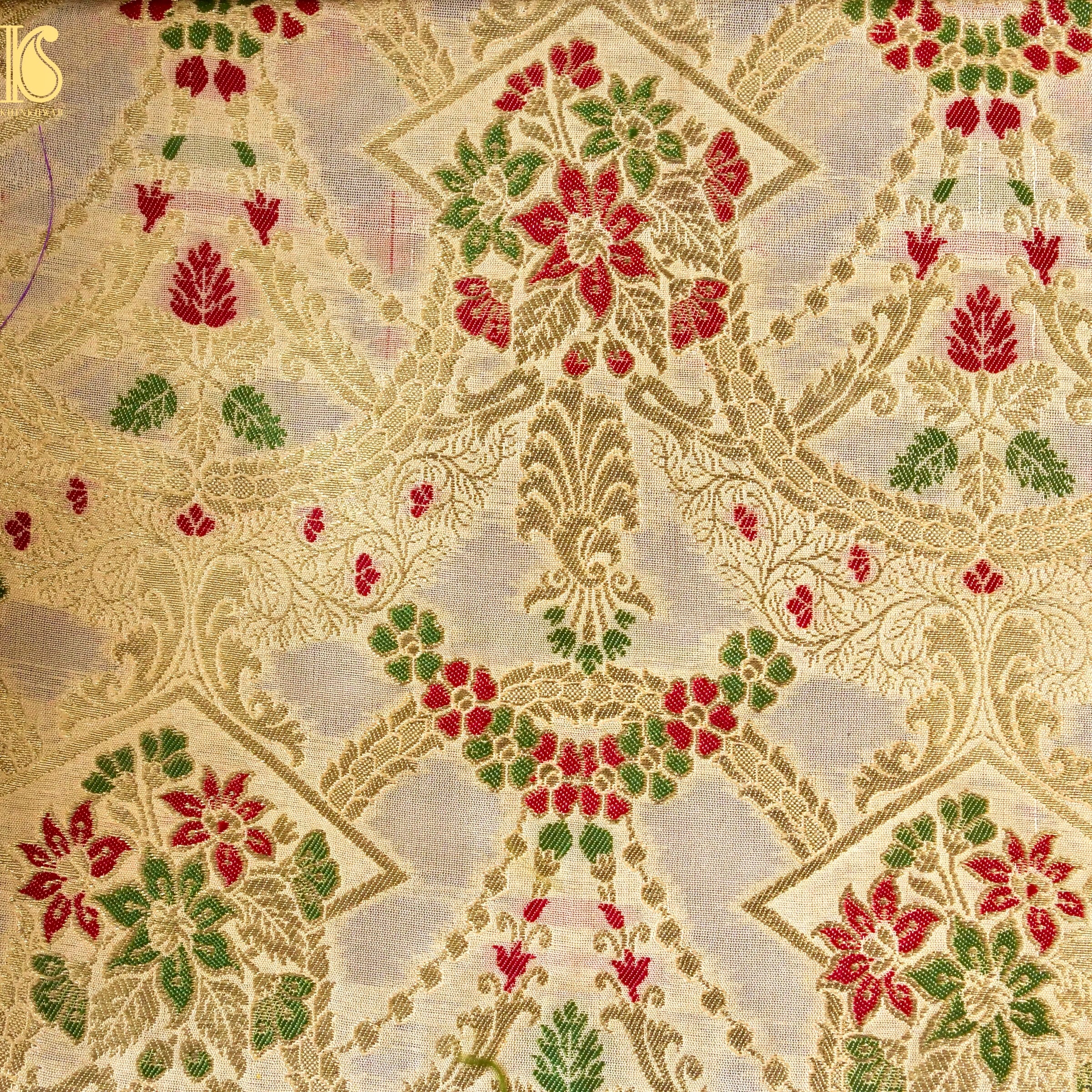 Banarasi Semi Silk Fabric