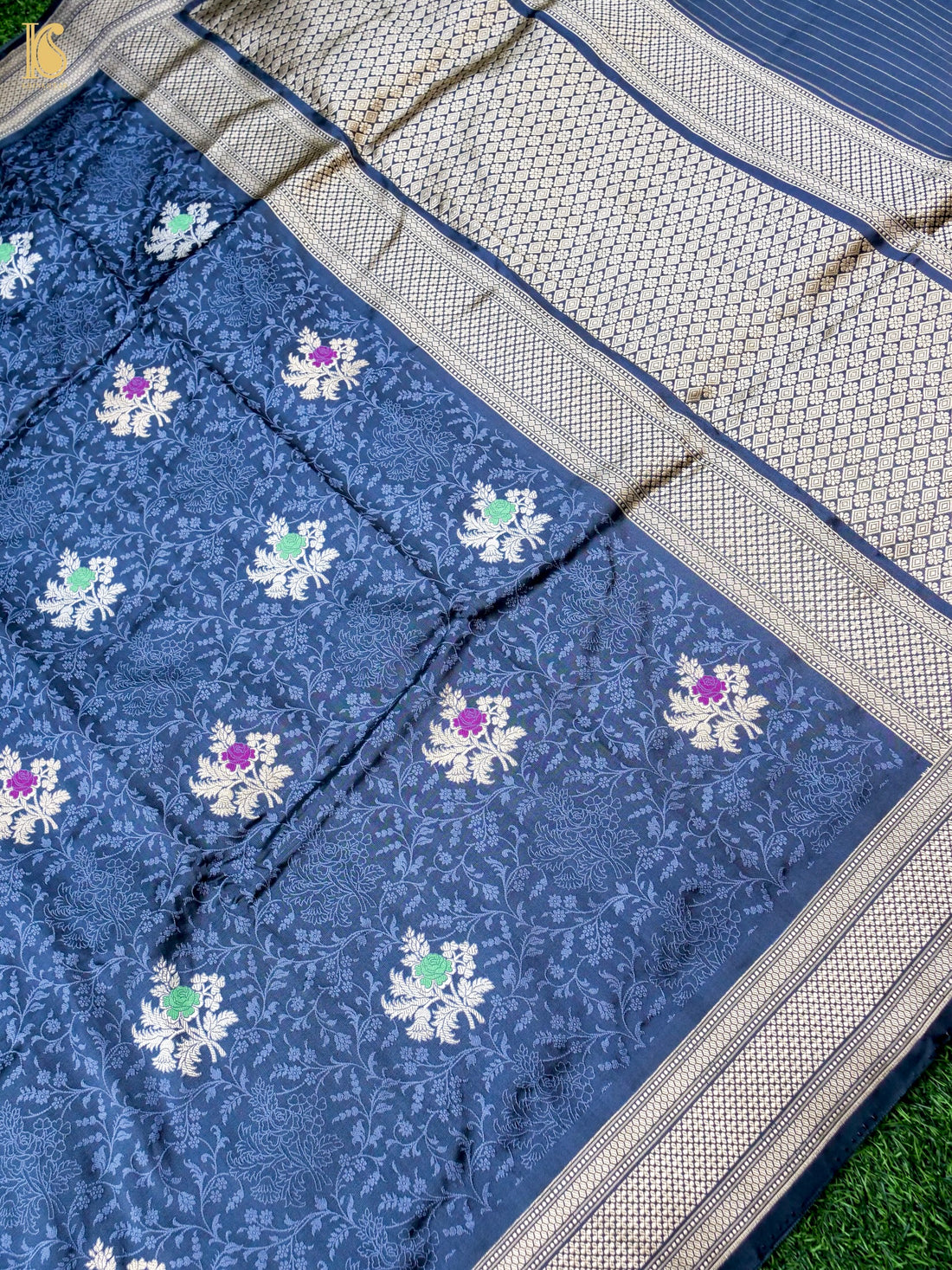 Handloom Banarasi Katan Silk Kadwa Tanchoi Saree