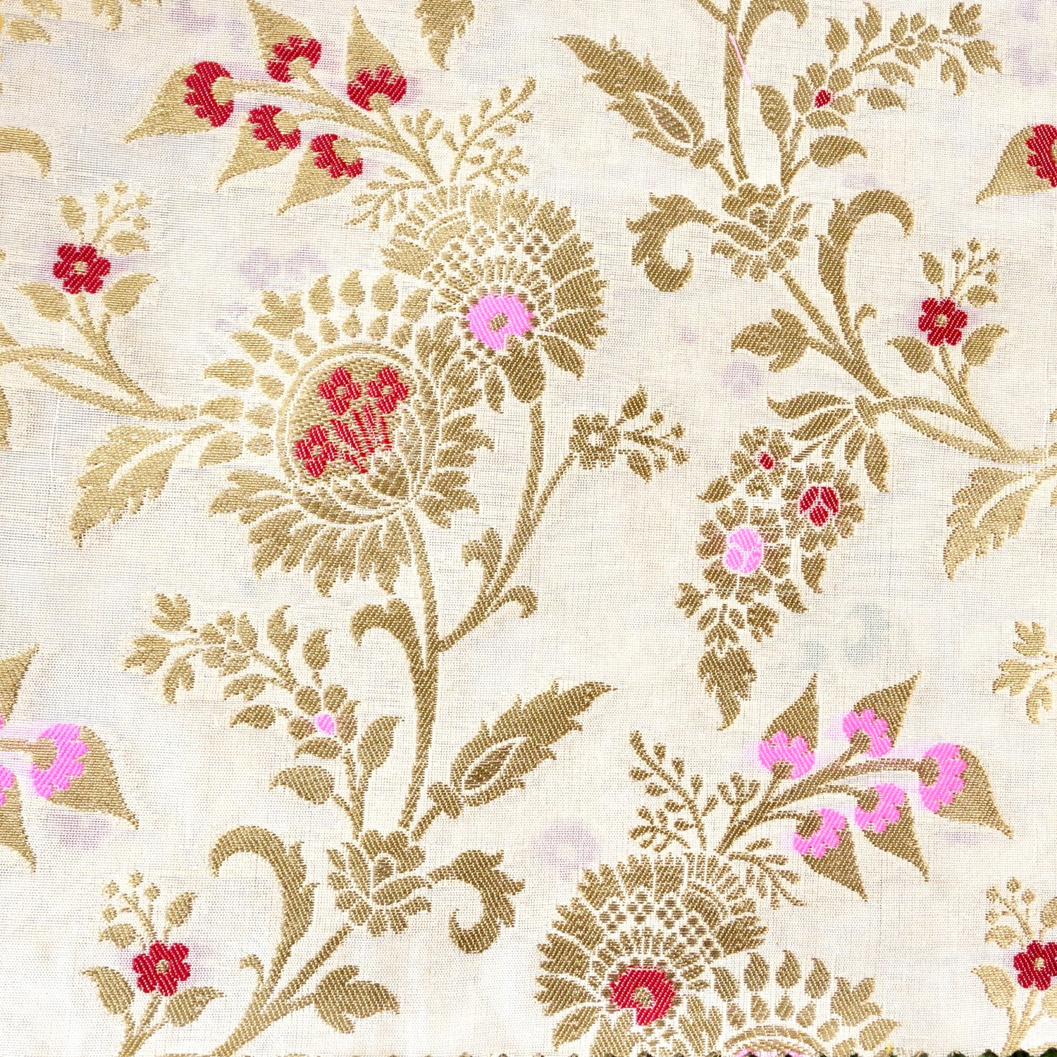 Banarasi Semi Silk Fabric