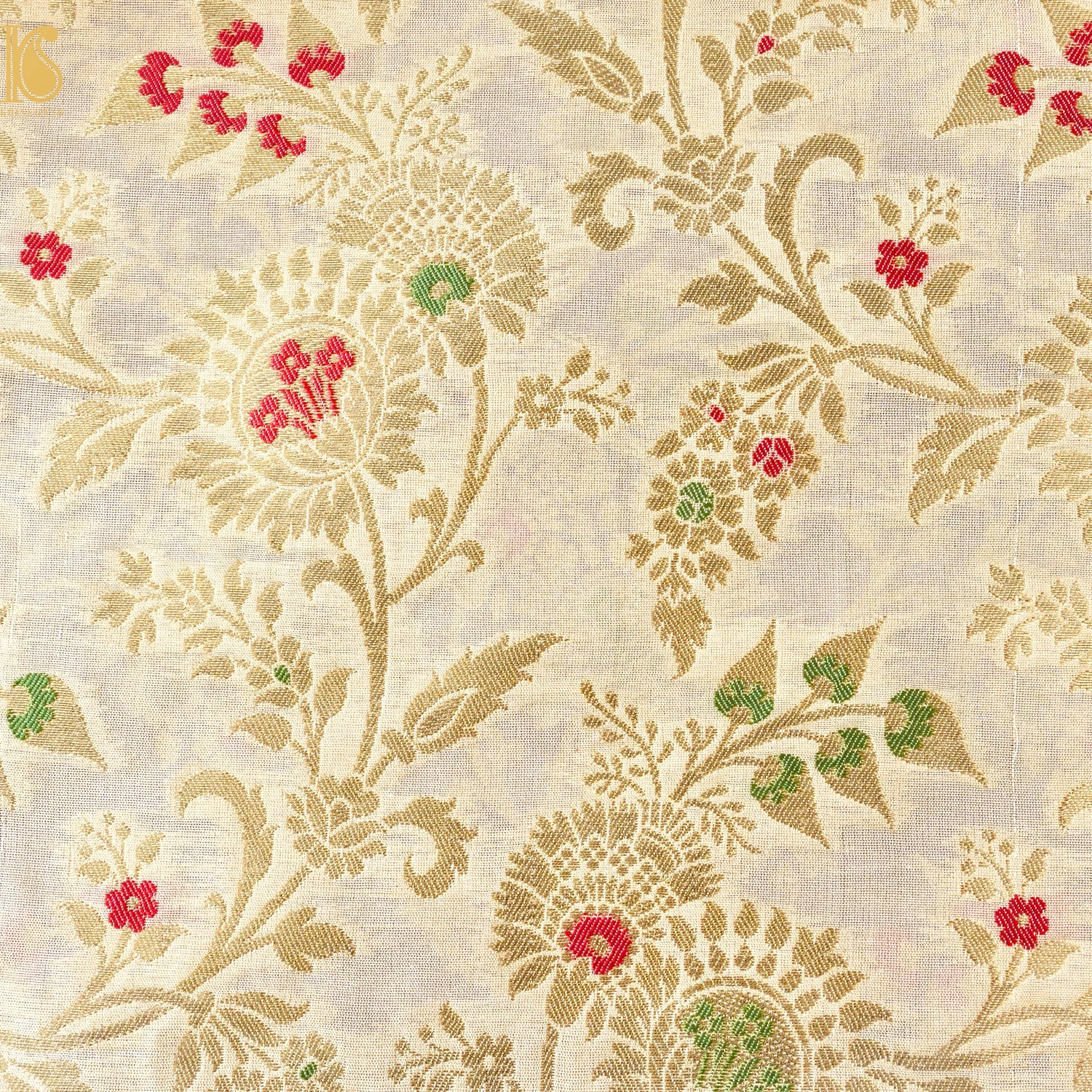 Banarasi Semi Silk Fabric