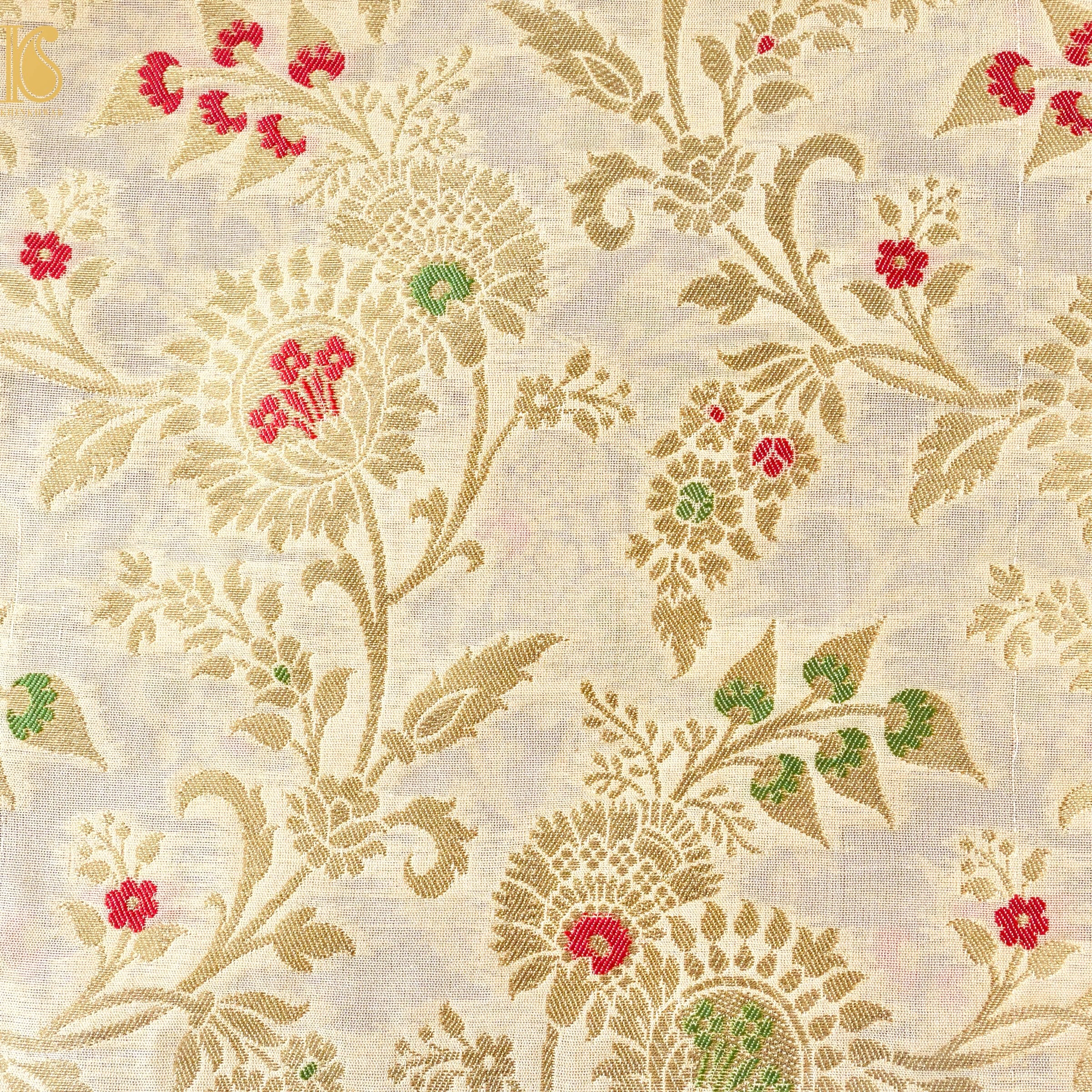 Banarasi Semi Silk Fabric