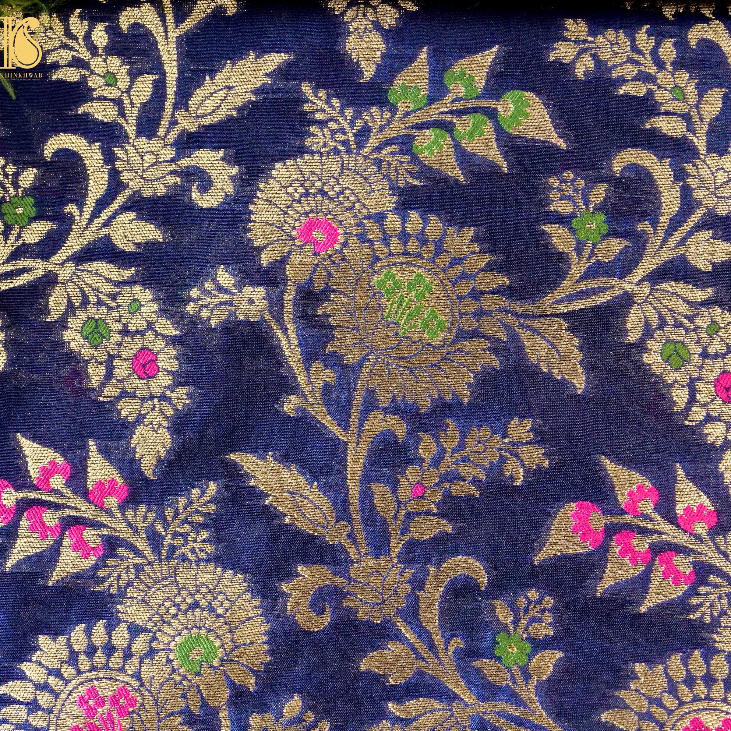 Banarasi Semi Silk Fabric