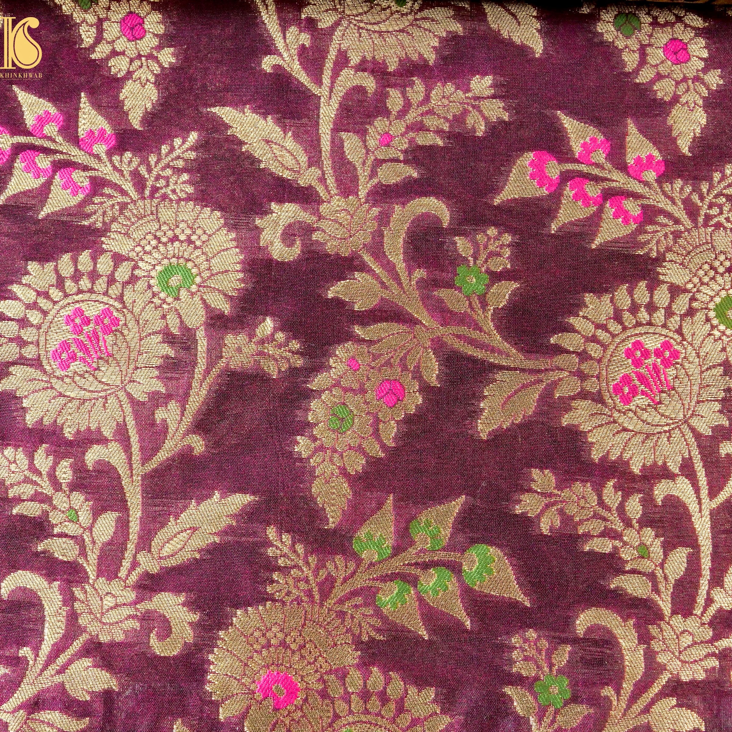 Banarasi Semi Silk Fabric
