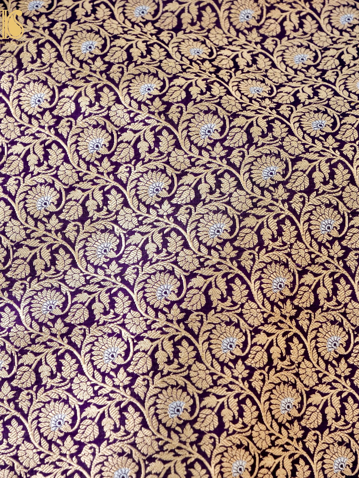 Handloom Banarasi Katan Silk Kalidar Pankha Booti Lehenga