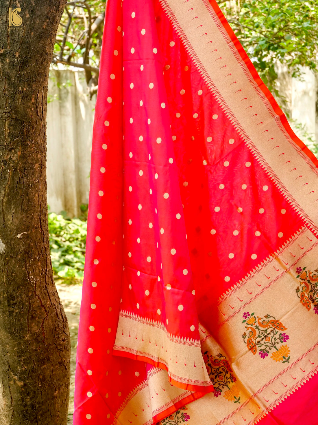 Handloom Banarasi Katan Silk Dupatta