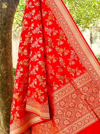 Handloom Banarasi Katan Silk Dupatta