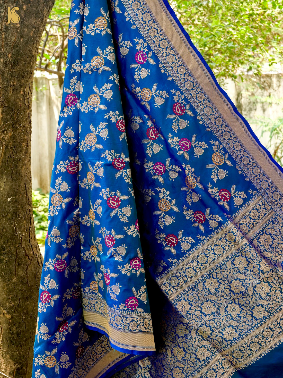 Handloom Banarasi Katan Silk Dupatta