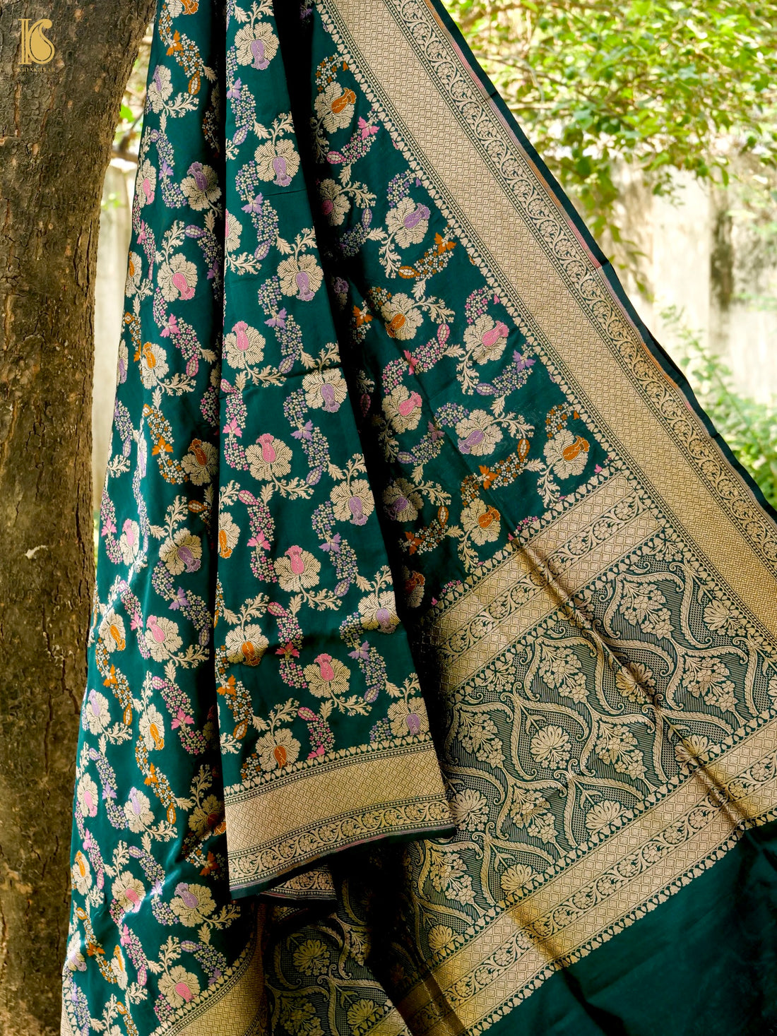 Handloom Banarasi Katan Silk Dupatta