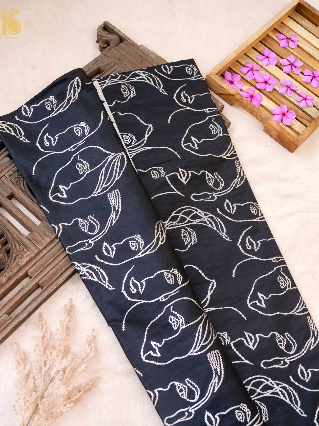Handloom Banarasi Silk Tanchoi Face Saree