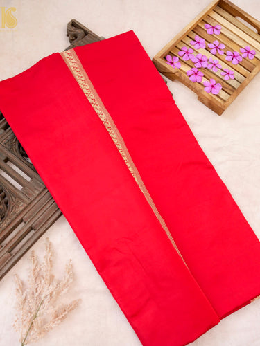 Handwoven Pure Mashru Satin Silk Tanchoi Banarasi Saree