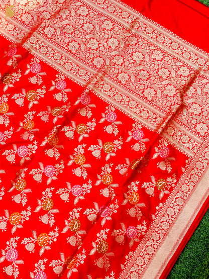 Handloom Banarasi Katan Silk Dupatta
