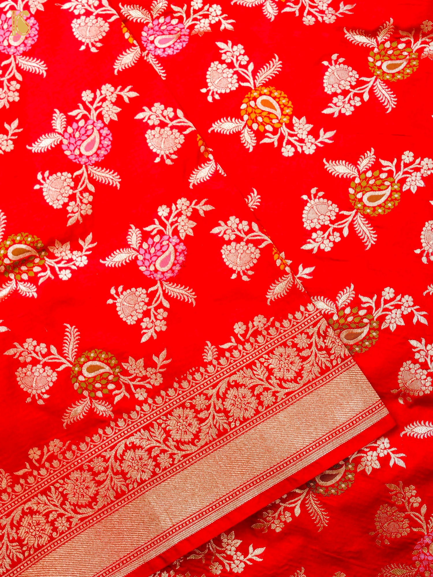 Handloom Banarasi Katan Silk Dupatta