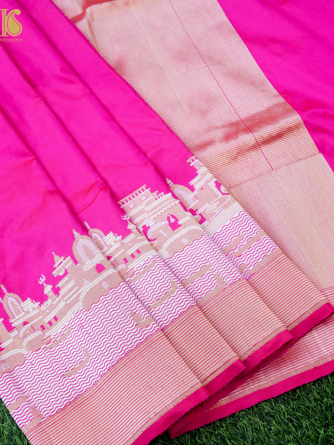 Handwoven Banaras Ghaat Pure Silk Saree