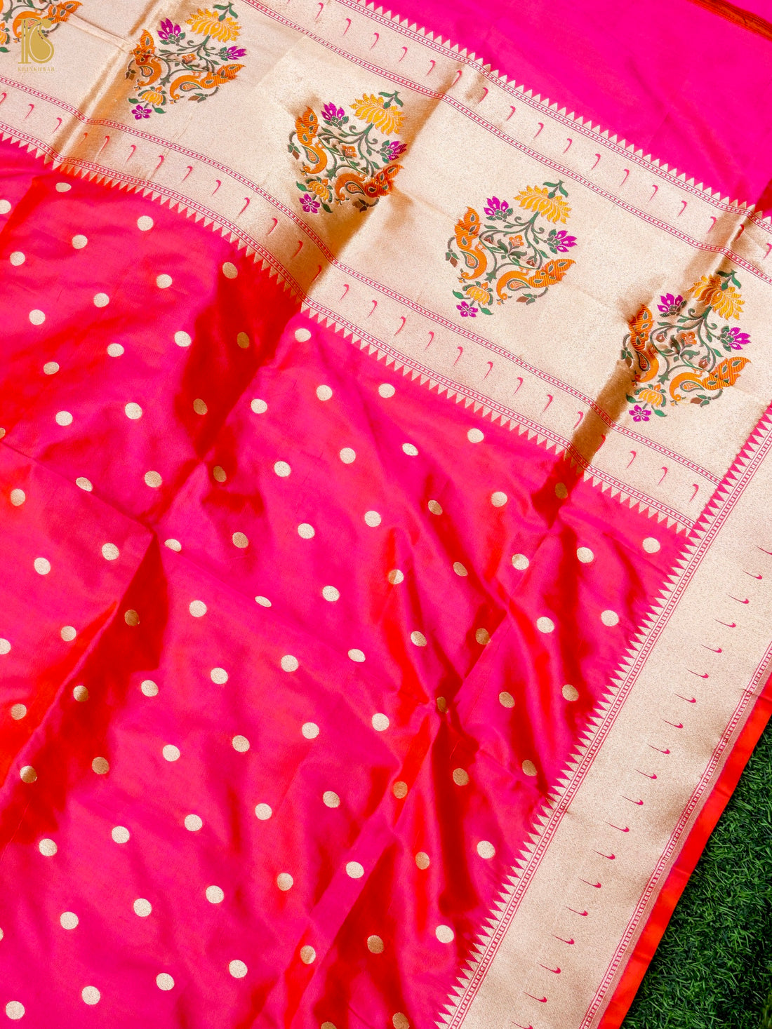 Handloom Banarasi Katan Silk Dupatta