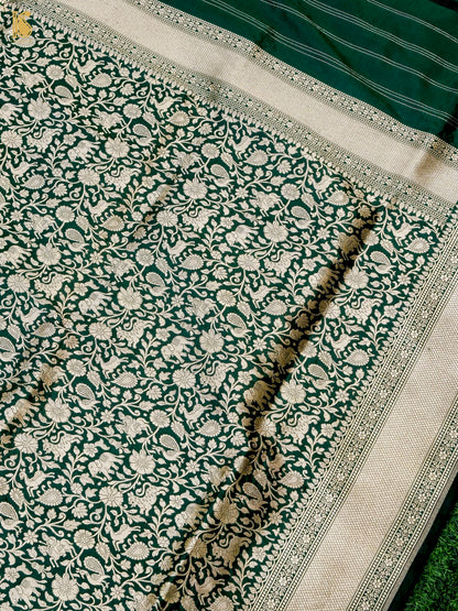 Handloom Banarasi Katan Silk Shikargah Dupatta