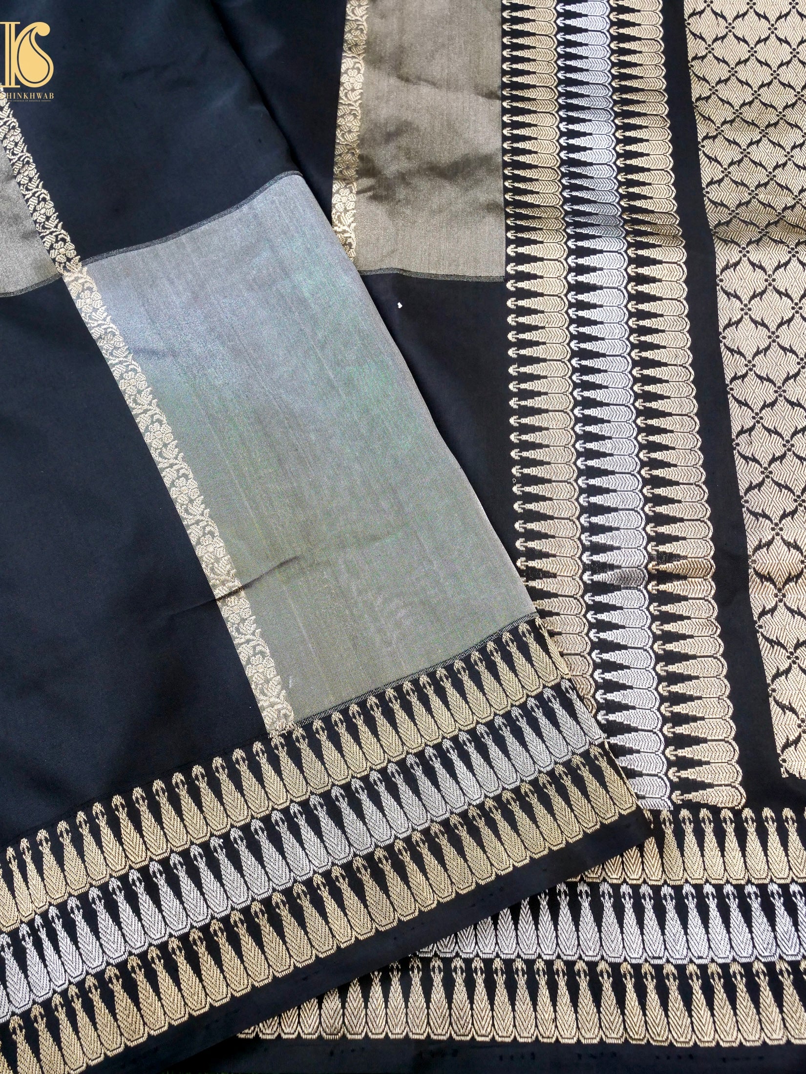 Handloom Banarasi Pure Tissue by Silk Saree