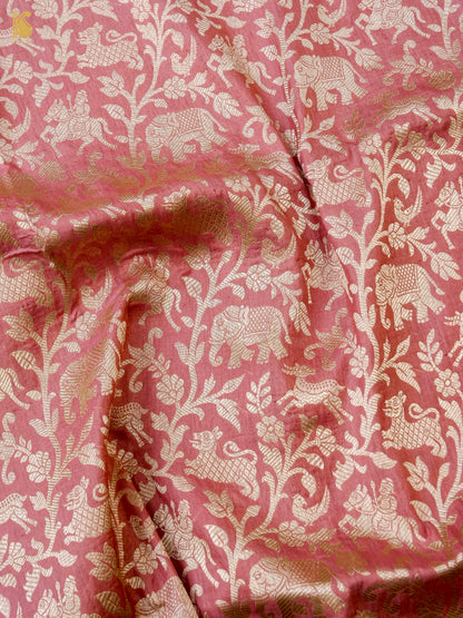 Handloom Banarasi Katan Silk Shikargah Dupatta