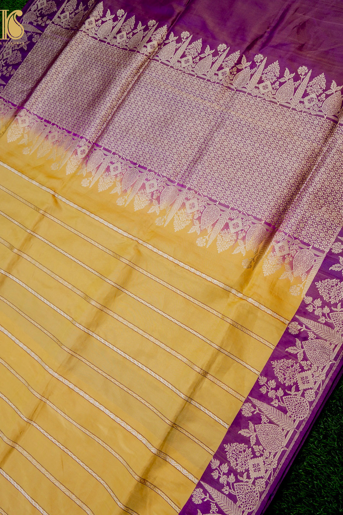 Handloom Banarasi Pure Silk Tissue Saree