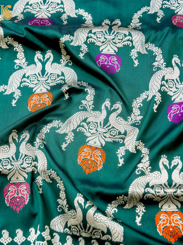Banarasi Katan Silk Handwoven Kadwa Jaal Saree